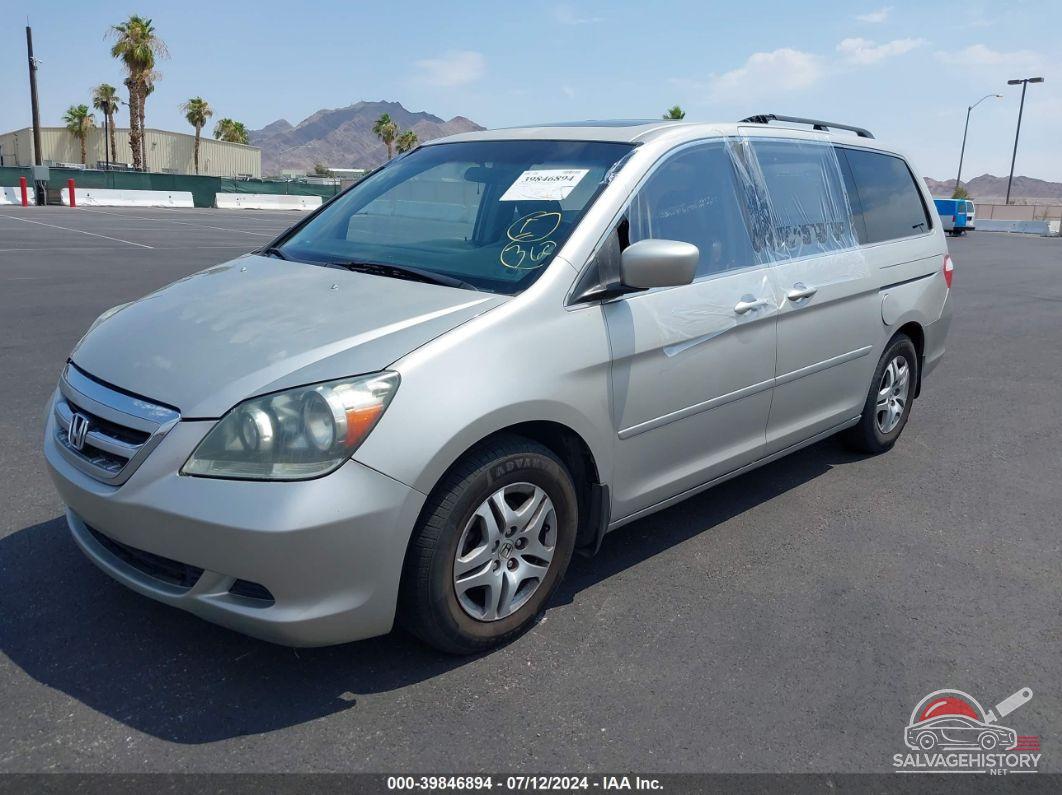 5FNRL38686B063897 2006 HONDA ODYSSEY photo no. 2