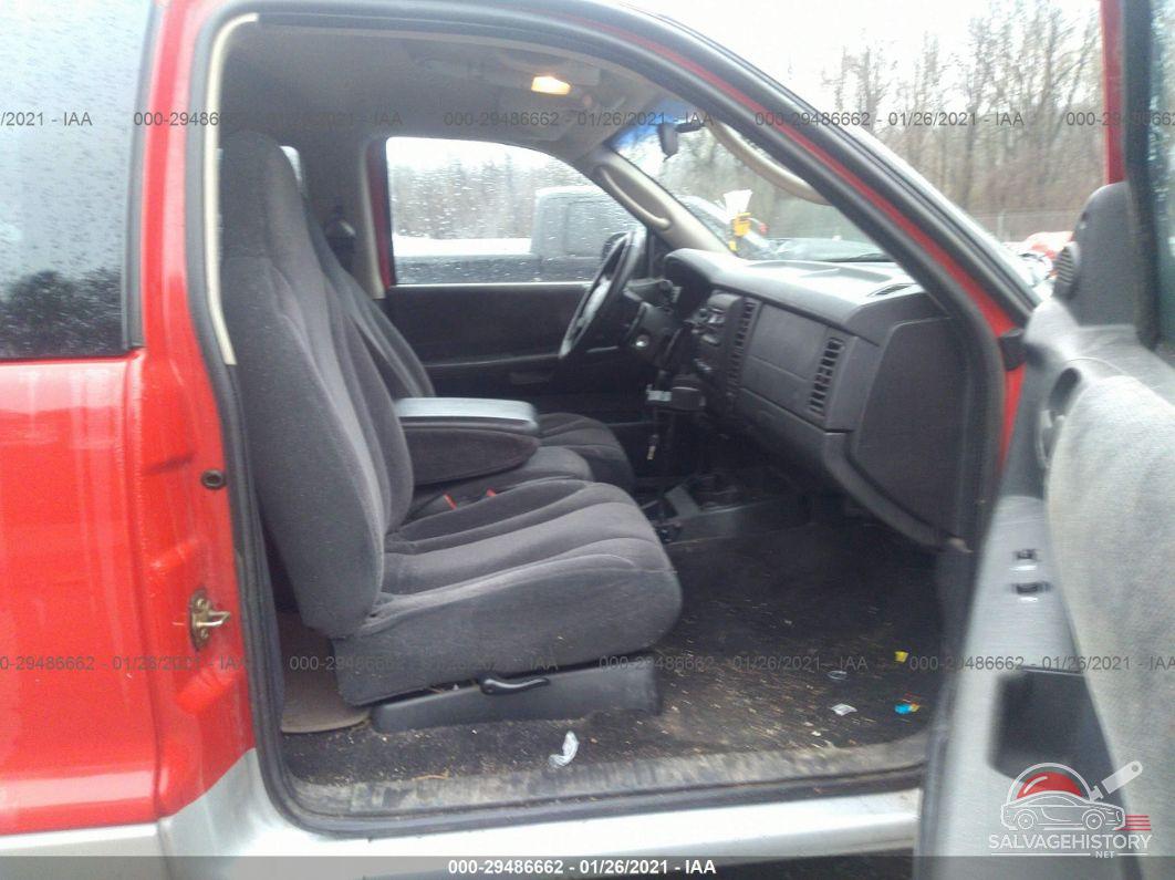 1B7GG22X21S207141 2001 DODGE DAKOTA photo no. 5