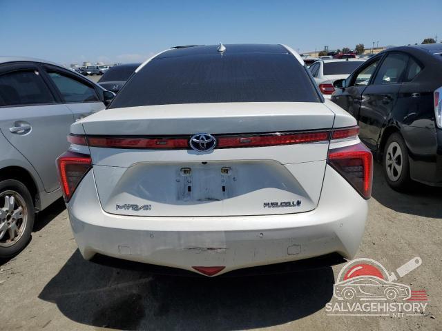 JTDBVRBD5KA006341 2019 TOYOTA MIRAI photo no. 6