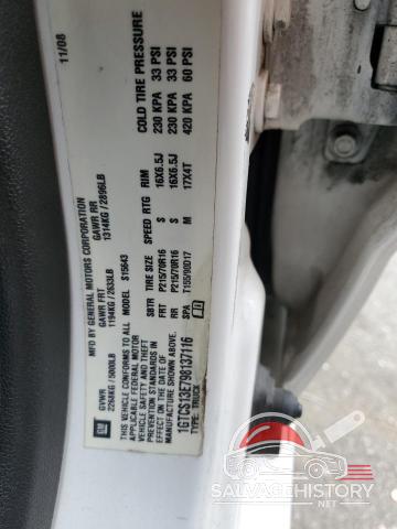 1GTCS13E798137116 2009 GMC CANYON photo no. 12