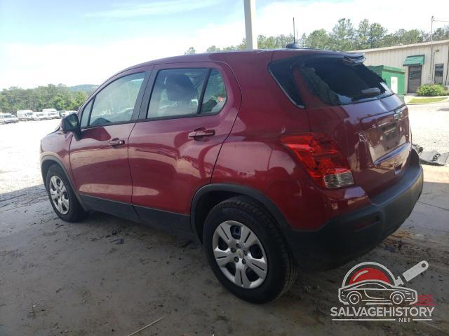 KL7CJKSB9FB192453 2015 CHEVROLET TRAX photo no. 2