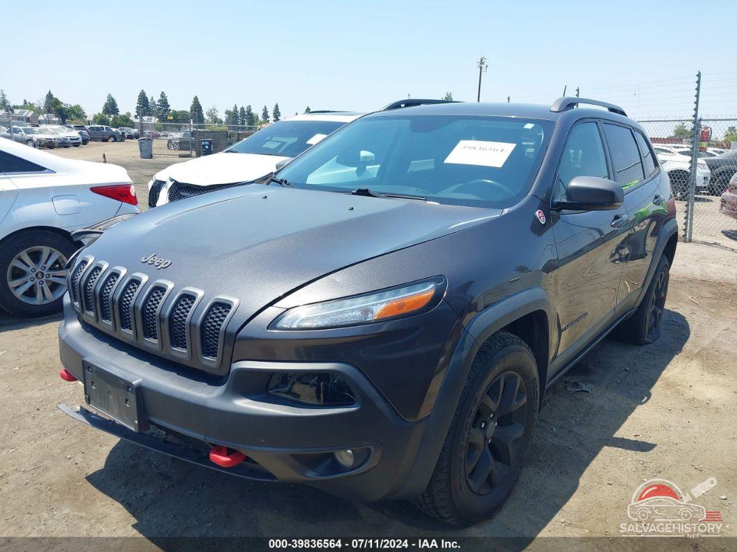 1C4PJMBS9HW647975 2017 JEEP CHEROKEE photo no. 2