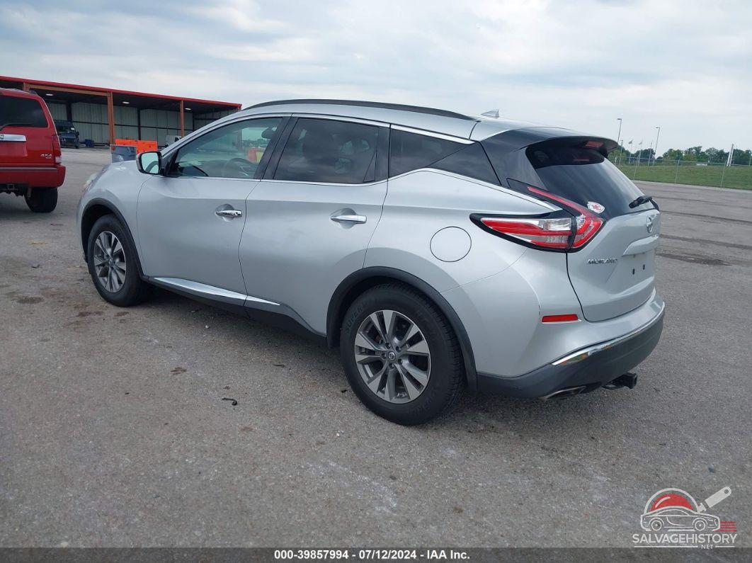 5N1AZ2MH2FN264107 2015 NISSAN MURANO photo no. 3