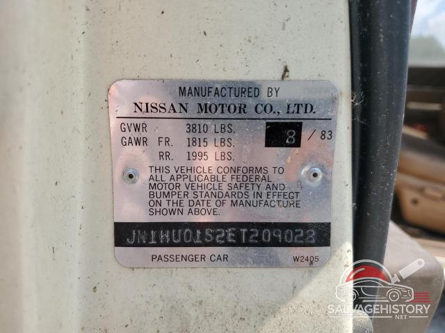 JN1HU01S2ET209028 1984 DATSUN ALL MODELS photo no. 12