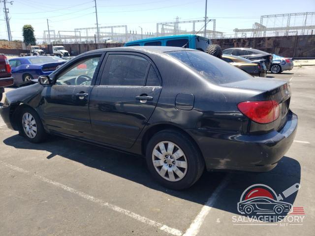 JTDBR32E230040478 2003 TOYOTA COROLLA photo no. 2