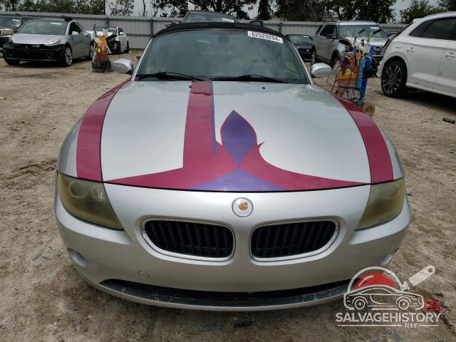 4USBT33525LS58657 2005 BMW Z4 photo no. 5