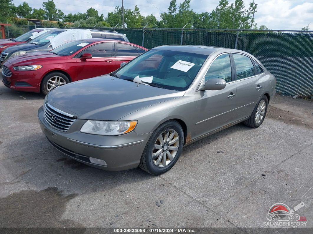 KMHFC4DF1AA460380 2010 HYUNDAI AZERA photo no. 2