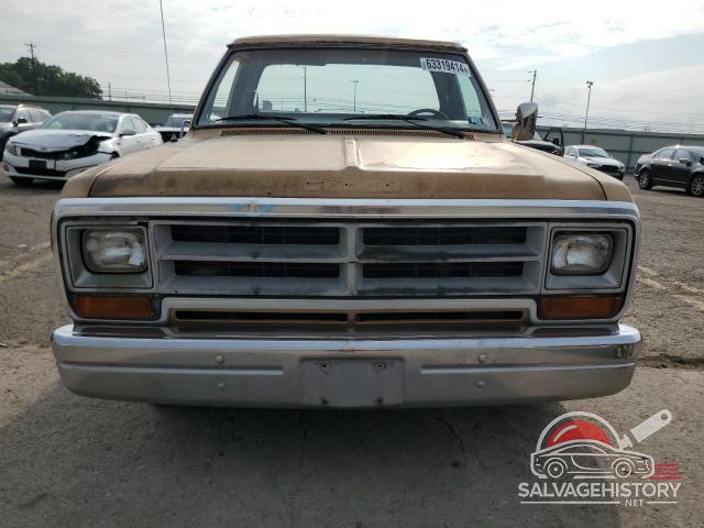 1B7FD14W2GS132128 1986 DODGE D SERIES photo no. 5