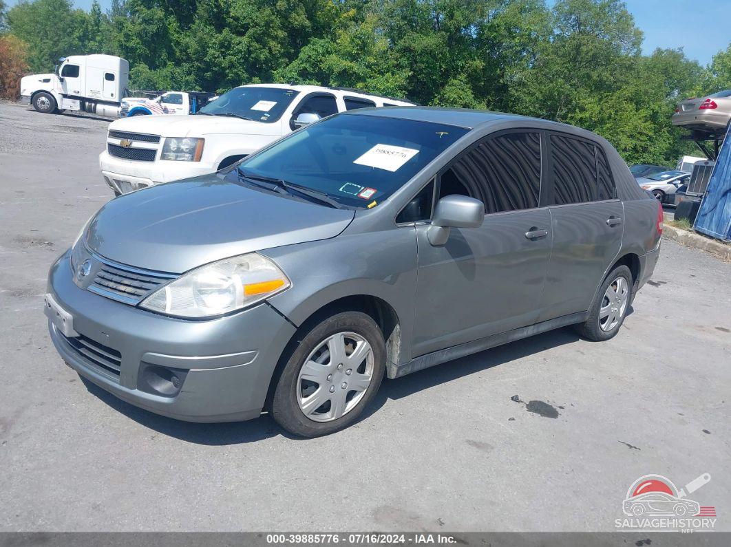 3N1BC11E19L364317 2009 NISSAN VERSA photo no. 2