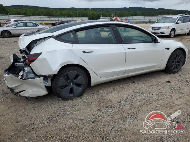 5YJ3E1EB7MF847992 2021 TESLA MODEL 3 photo no. 3