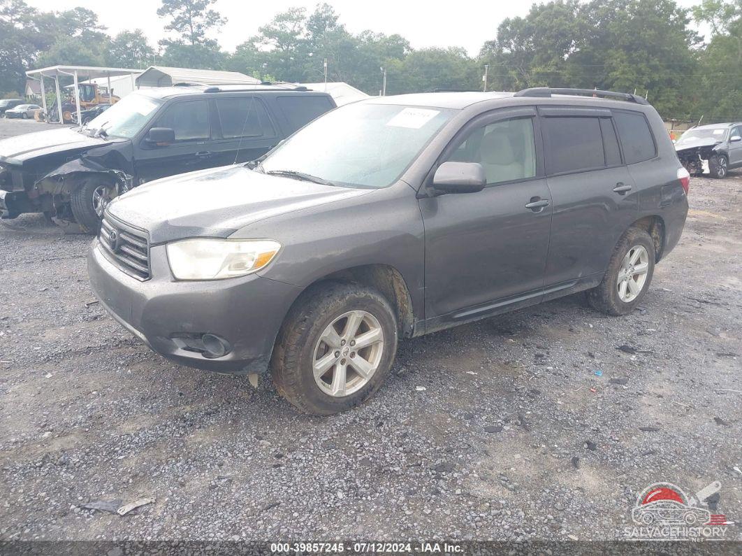 JTEDS41A282006243 2008 TOYOTA HIGHLANDER photo no. 2