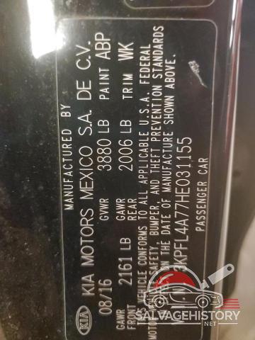 3KPFL4A77HE031155 2017 KIA FORTE photo no. 12