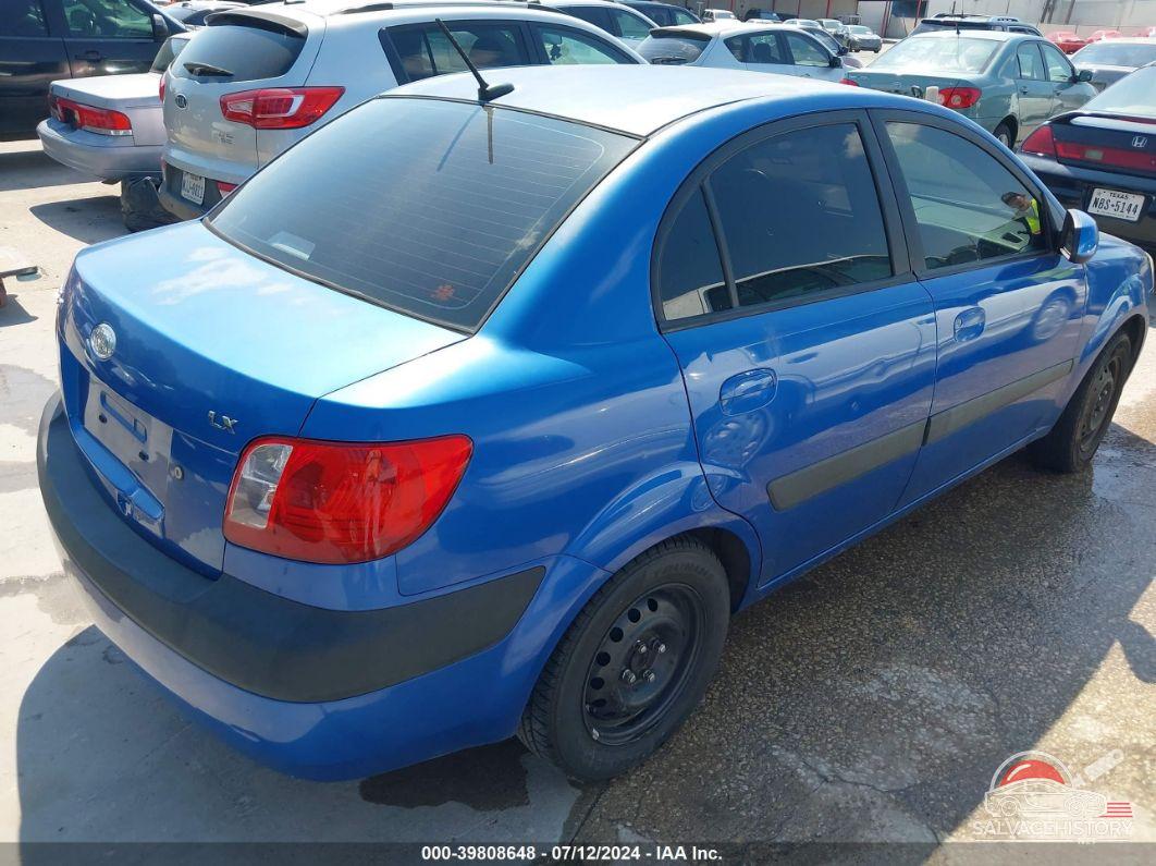 KNADE223896512005 2009 KIA RIO photo no. 4