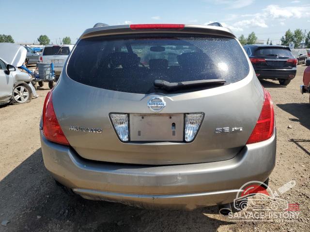 JN8AZ08WX4W302017 2004 NISSAN MURANO photo no. 6