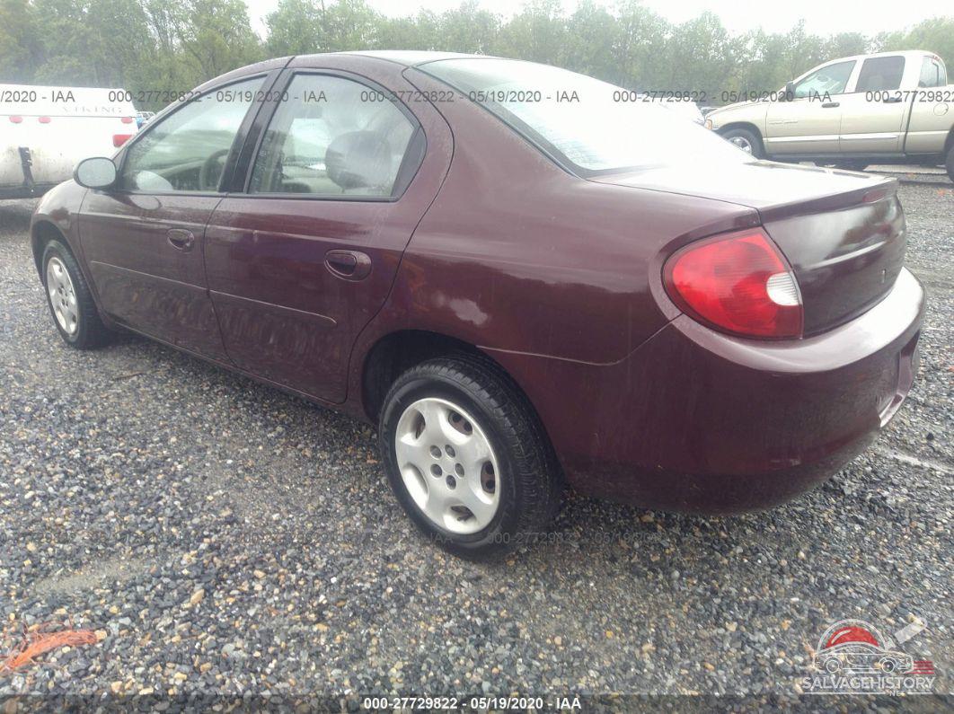 1B3ES46C7YD845085 2000 DODGE NEON photo no. 3