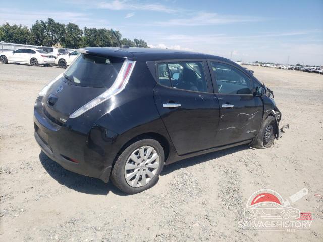1N4AZ0CP6EC338453 2014 NISSAN LEAF photo no. 3