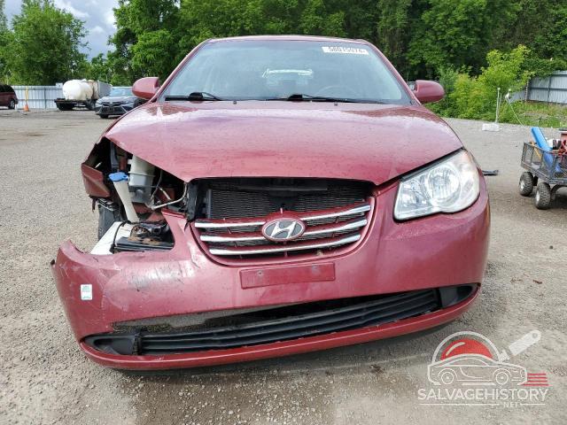 KMHDU4BD0AU053901 2010 HYUNDAI ELANTRA photo no. 5