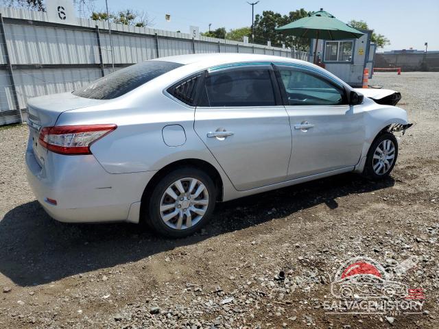3N1AB7AP4EL683028 2014 NISSAN SENTRA photo no. 3
