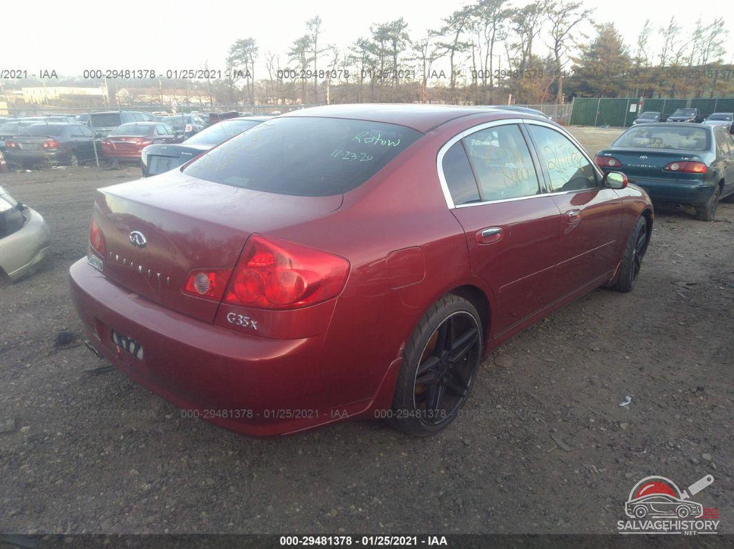 JNKCV51F56M602228 2006 INFINITI G35 SEDAN photo no. 4