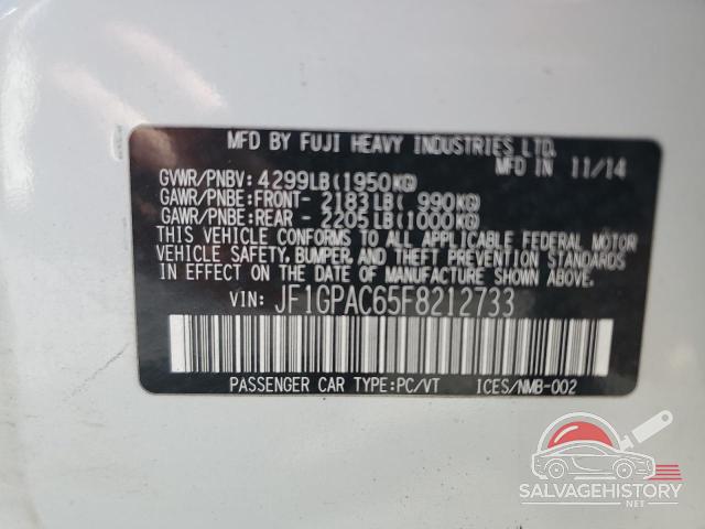 JF1GPAC65F8212733 2015 SUBARU IMPREZA photo no. 13