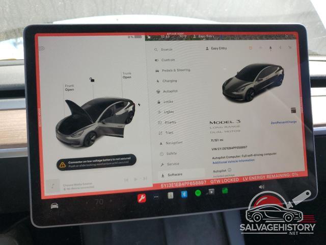 5YJ3E1EB4PF658897 2023 TESLA MODEL 3 photo no. 9