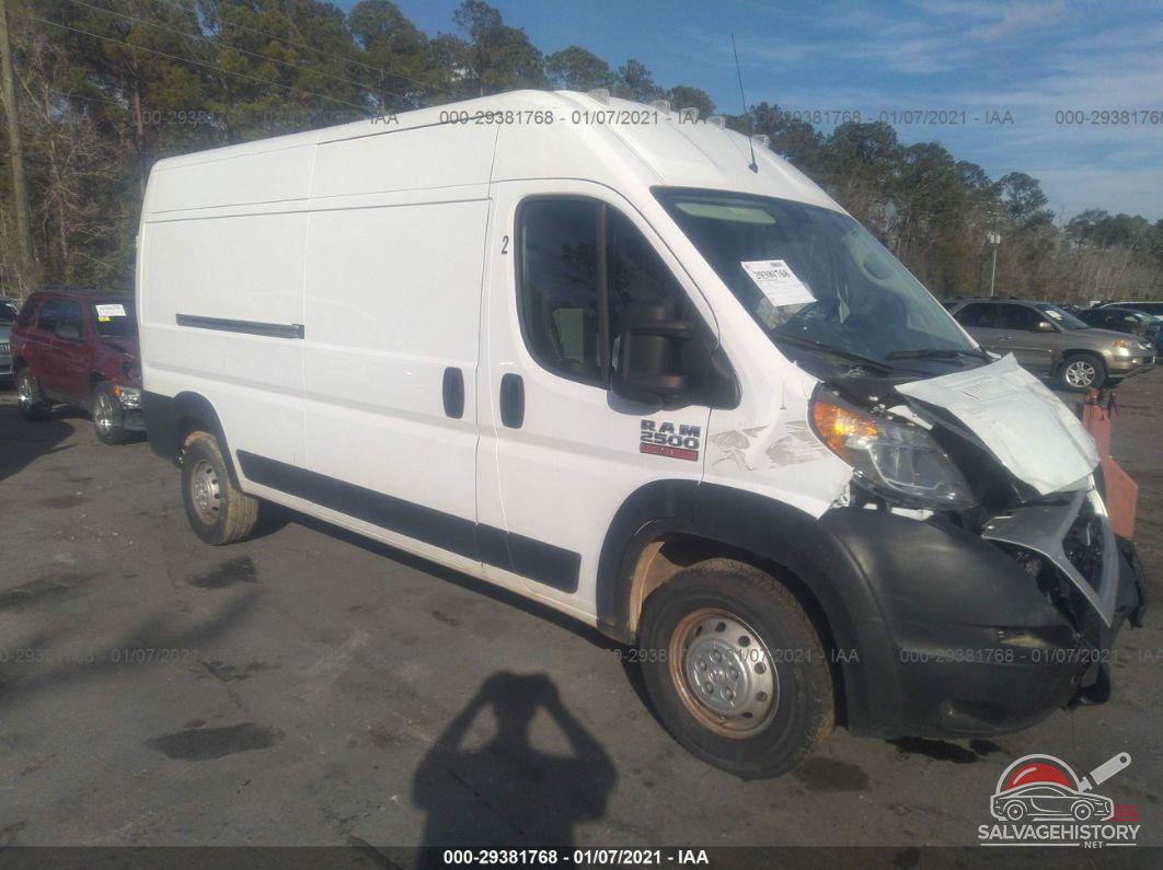 3C6TRVDG5KE535530 2019 RAM PROMASTER CARGO VAN photo no. 1