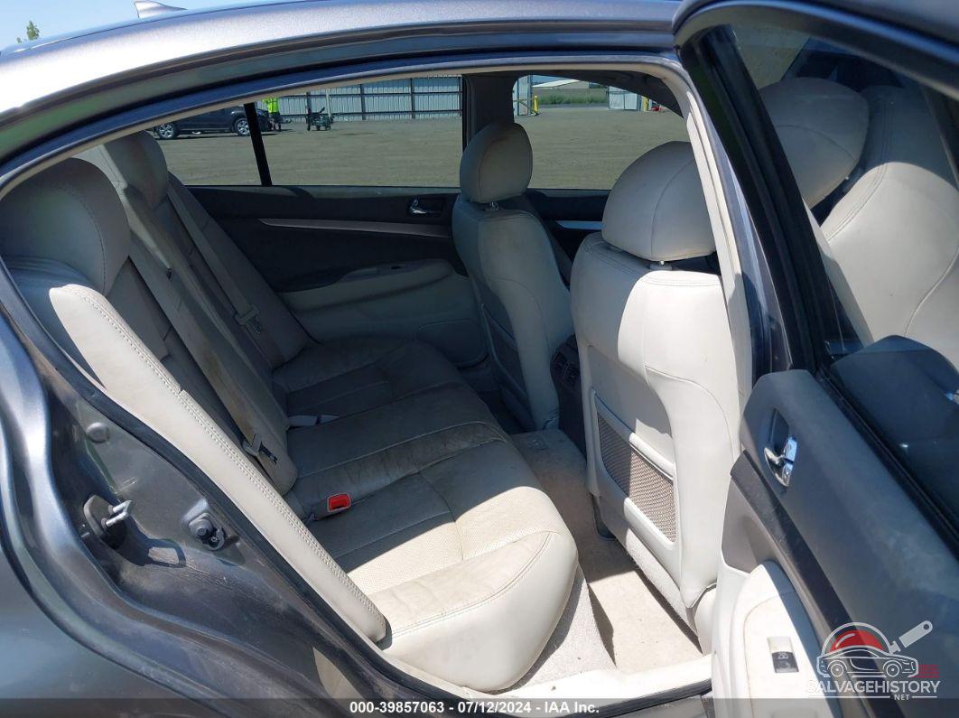JN1CV6AR9DM759634 2013 INFINITI G37X photo no. 8