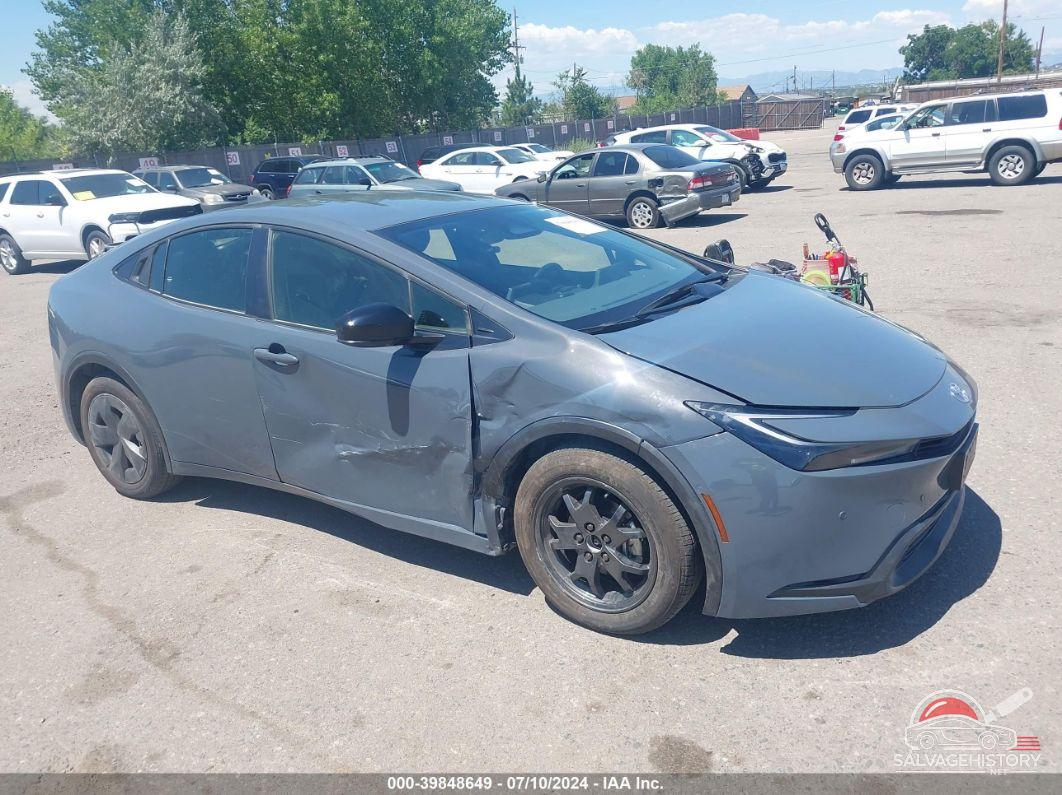 JTDACAAU2P3000495 2023 TOYOTA PRIUS photo no. 1