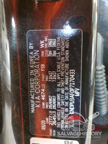 KNDPU3AF0P7170433 2023 KIA SPORTAGE photo no. 13
