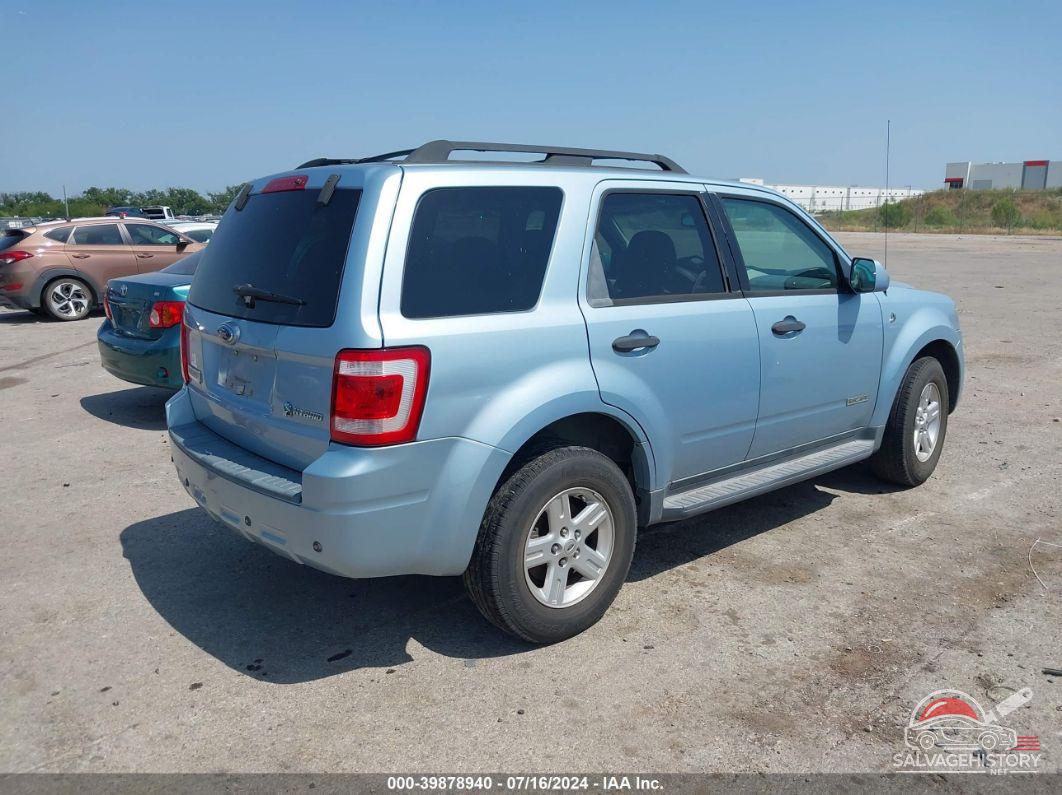 1FMCU49H88KA25208 2008 FORD ESCAPE HYBRID photo no. 4