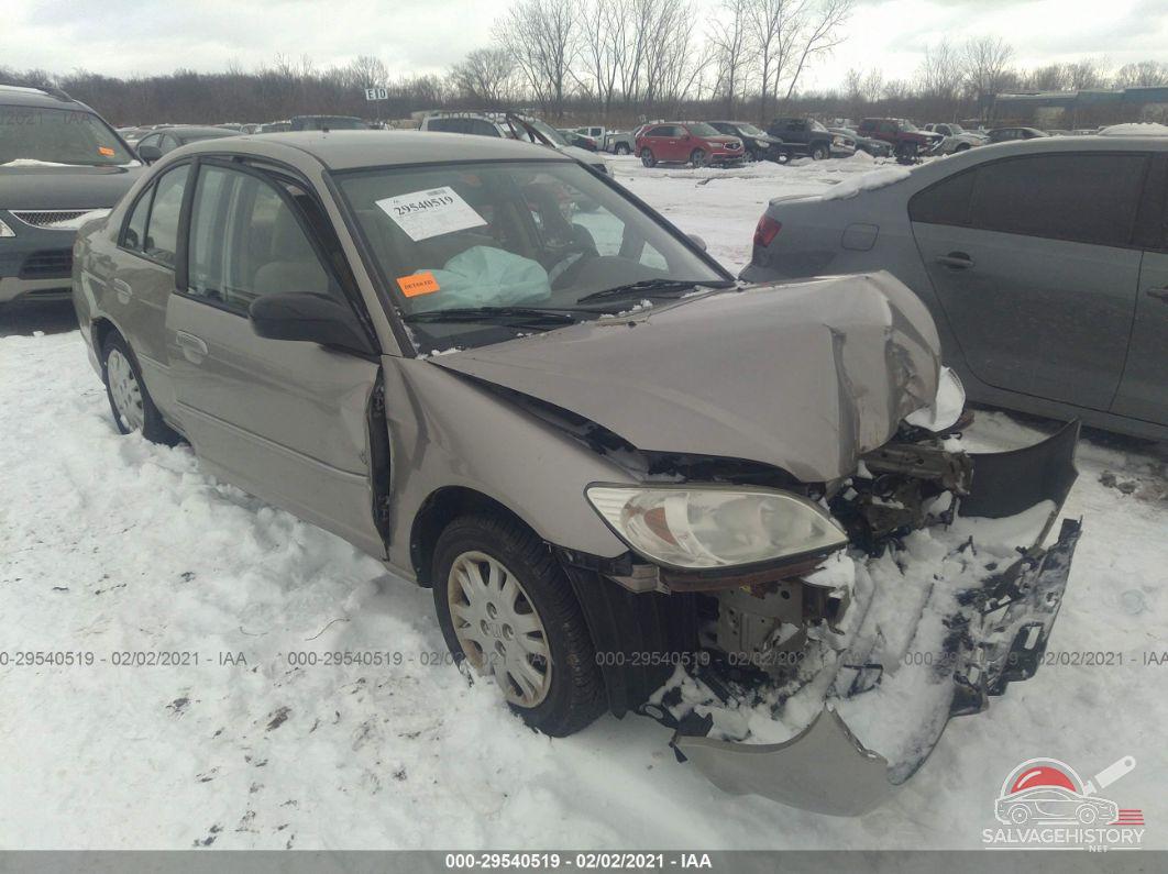 2HGES16585H527152 2005 HONDA CIVIC SDN photo no. 1