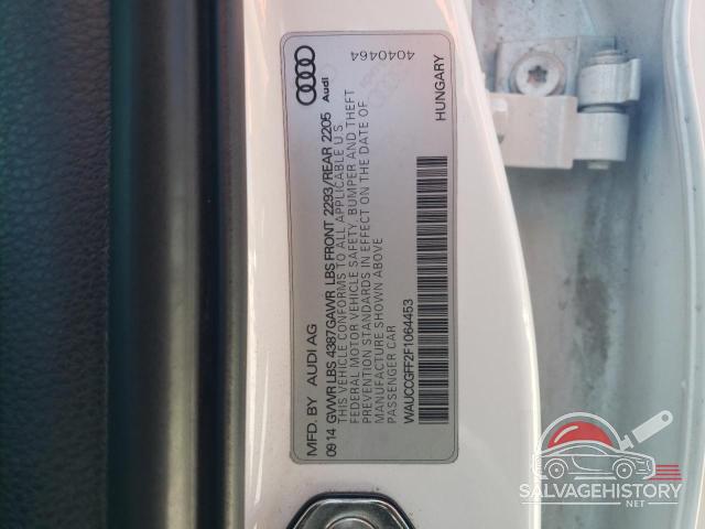 WAUCCGFF2F1064453 2015 AUDI A3 photo no. 13