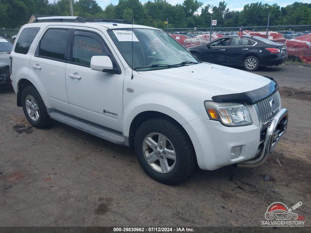 4M2CU39H18KJ50060 2008 MERCURY MARINER HYBRID photo no. 1