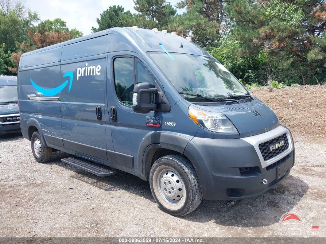 3C6TRVDG5KE519117 2019 RAM PROMASTER 2500 photo no. 11