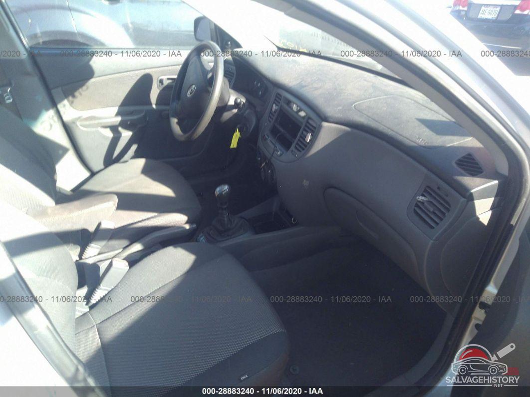 KNADE123186389401 2008 KIA RIO photo no. 5