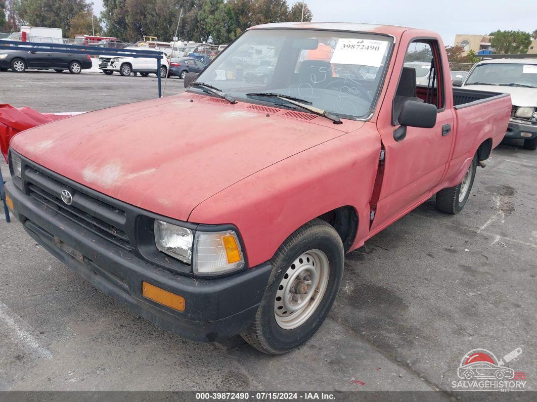 4TARN81A6NZ019732 1992 TOYOTA PICKUP photo no. 2