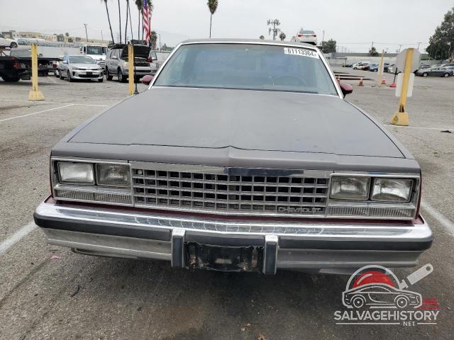 1GCCW80H9DR205558 1983 CHEVROLET EL CAMINO photo no. 5