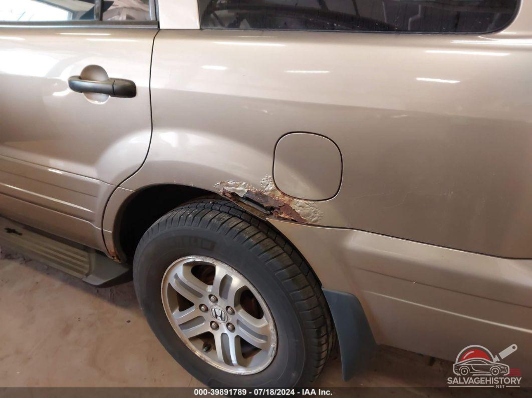 2HKYF18754H527050 2004 HONDA PILOT photo no. 6
