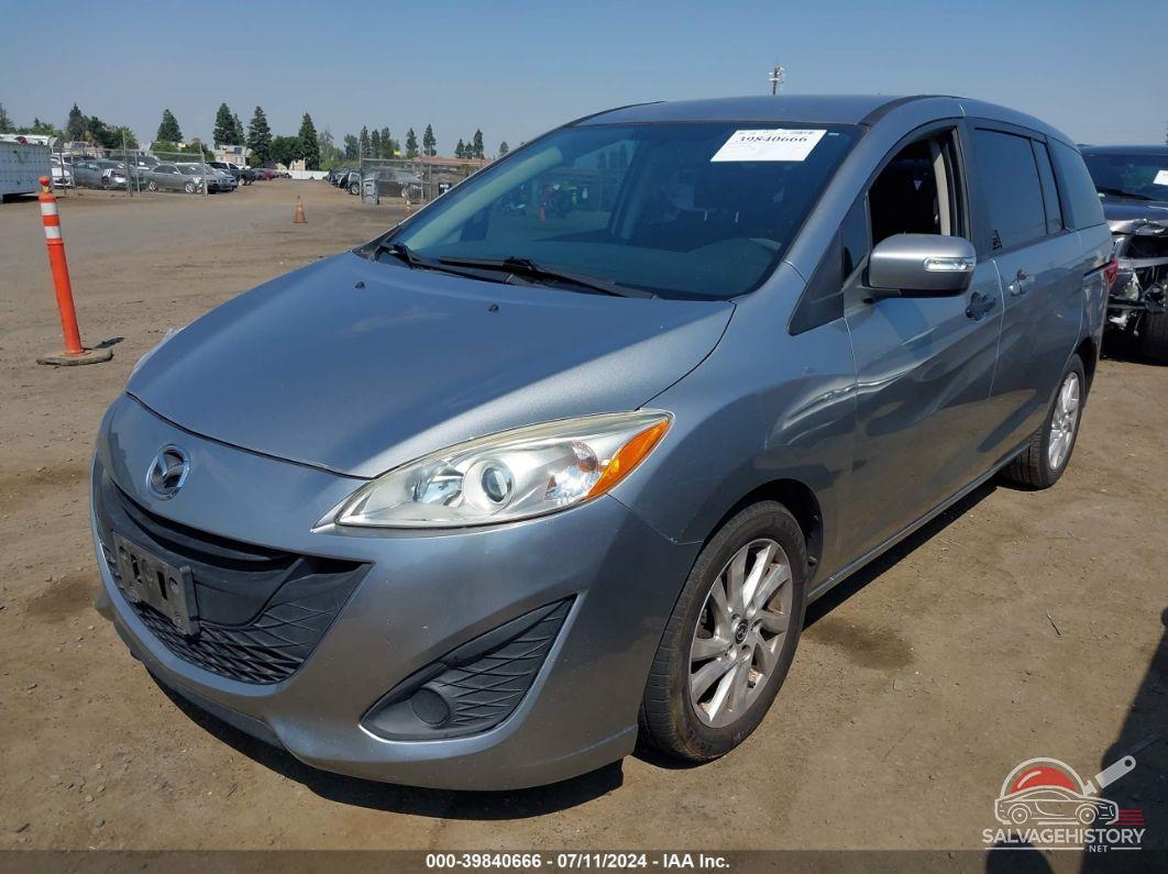 JM1CW2BL3E0164476 2014 MAZDA MAZDA5 photo no. 2