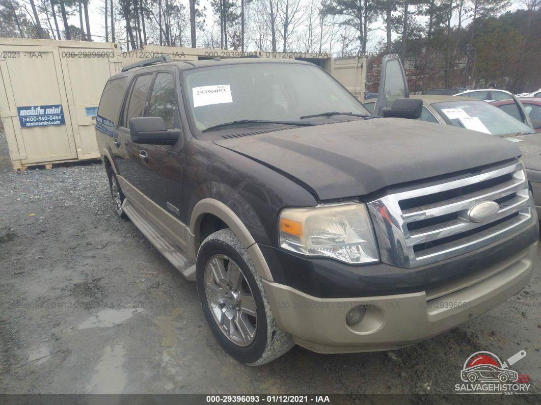 1FMFK17517LA45190 2007 FORD EXPEDITION EL photo no. 2