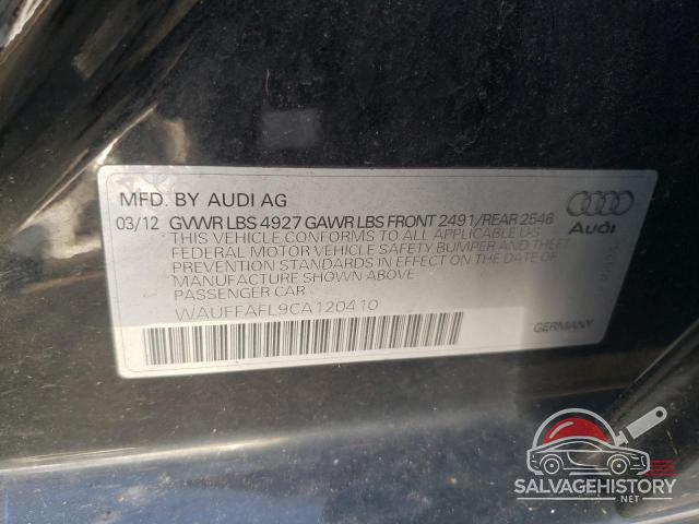 WAUFFAFL9CA120410 2012 AUDI A4 photo no. 13