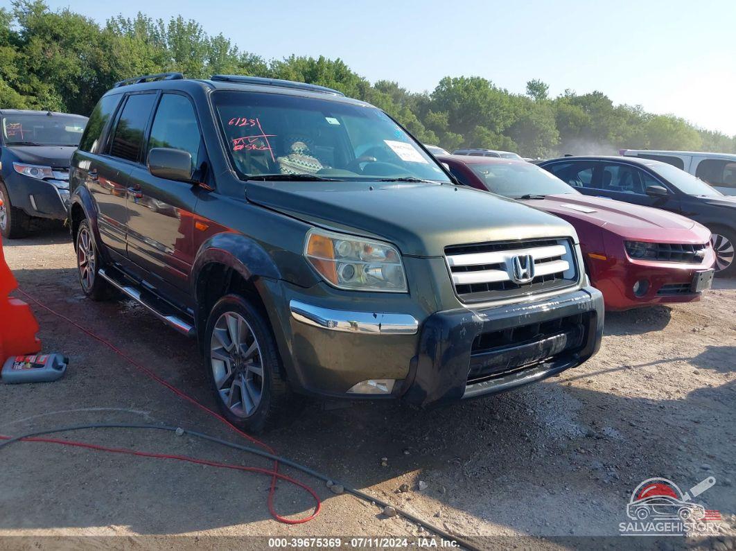 2HKYF185X6H529698 2006 HONDA PILOT photo no. 3