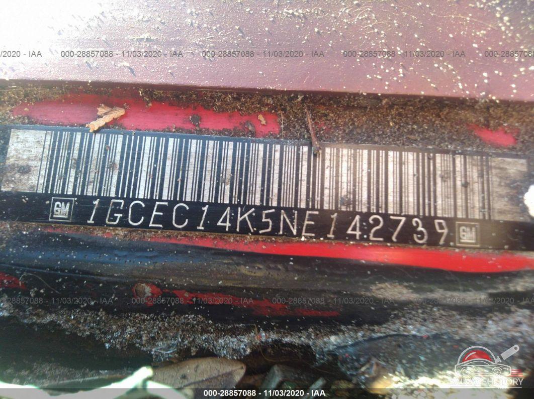 1GCEC14K5NE142739 1992 CHEVROLET GMT-400 photo no. 9