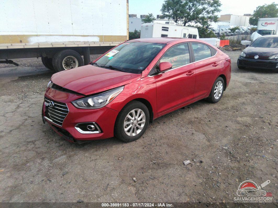 3KPC24A66ME136518 2021 HYUNDAI ACCENT photo no. 2