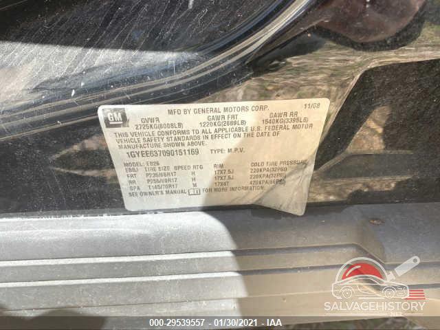 1GYEE637090151169 2009 CADILLAC SRX photo no. 9