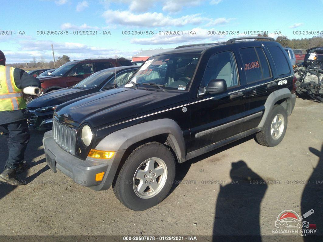 1J4GL48K07W521319 2007 JEEP LIBERTY photo no. 2