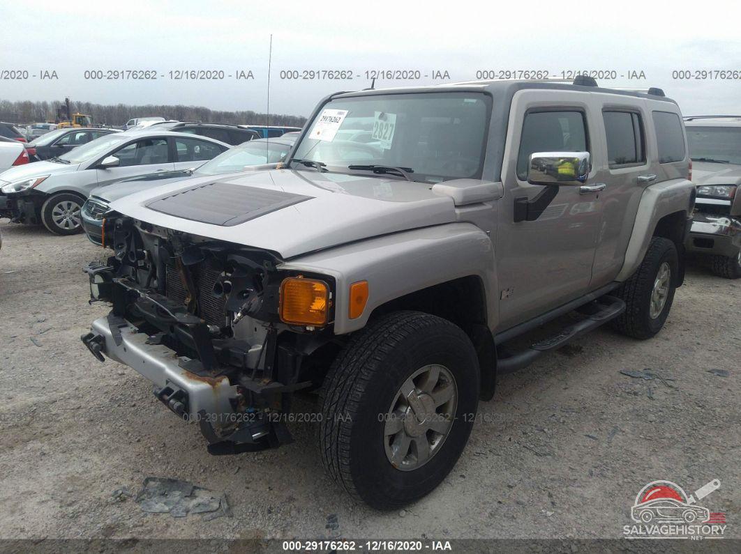 5GTEN13E598116550 2009 HUMMER H3 photo no. 2