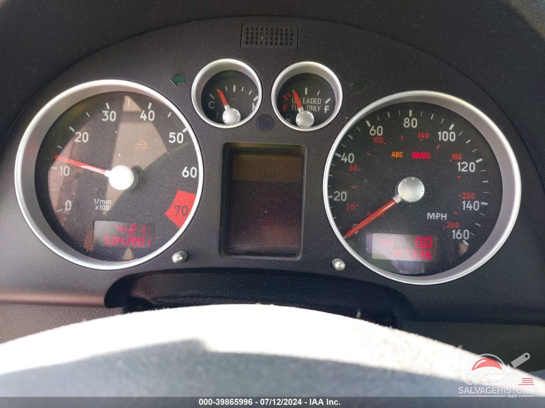 TRUUT28NX11002862 2001 AUDI TT photo no. 7