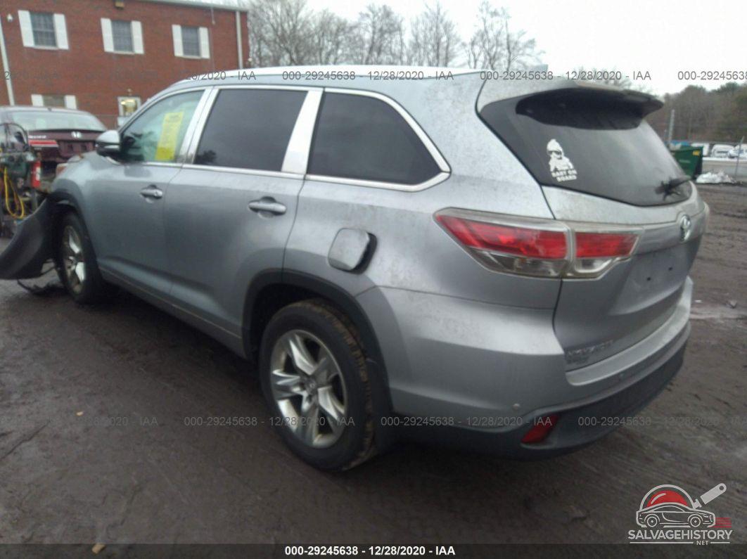 5TDDKRFH7ES065686 2014 TOYOTA HIGHLANDER photo no. 3