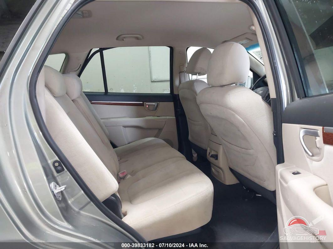 5NMSH13E38H166510 2008 HYUNDAI SANTA FE photo no. 8